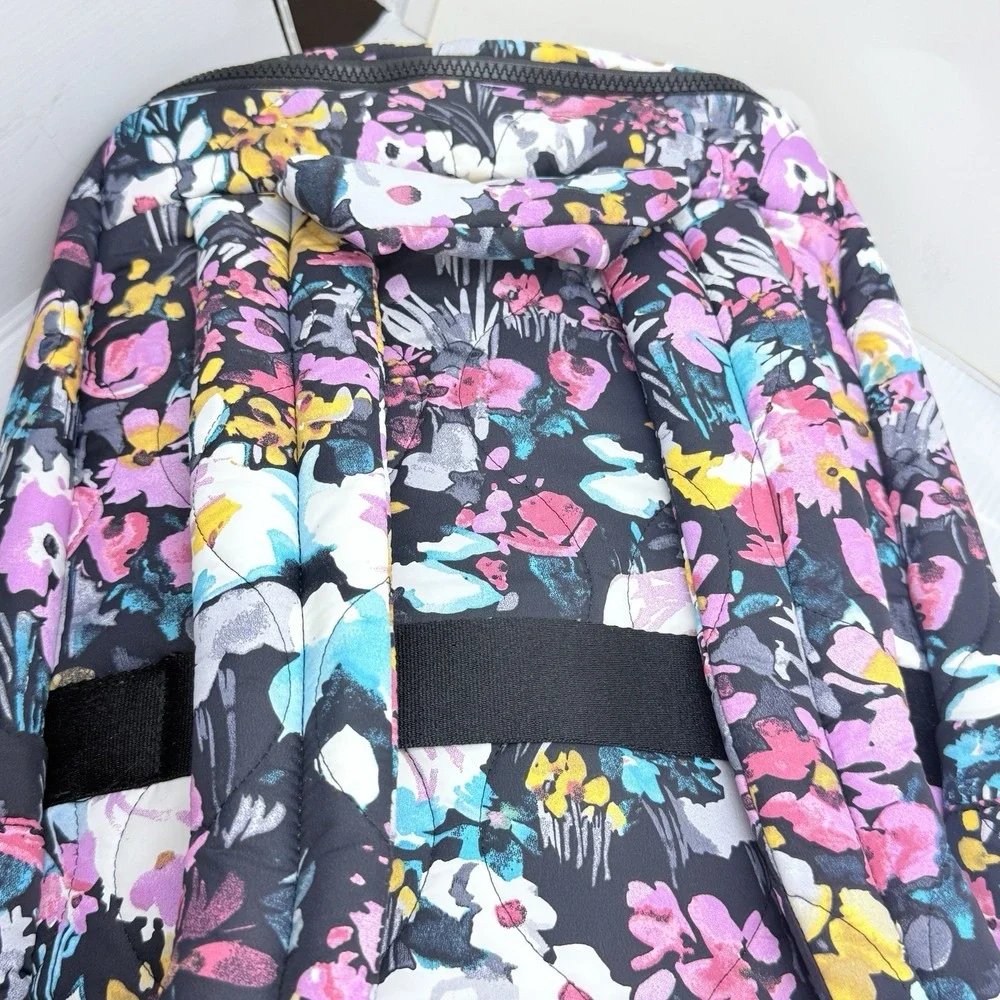 Y2K Vera Bradley Floral Laptop Backpack Whimsy Floral School College Travel Bag